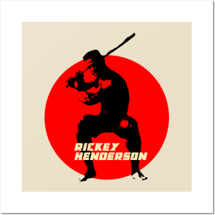 RICKEY HENDERSON t-shirt Posters and Art